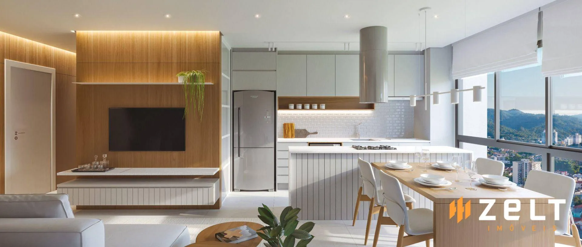 Apartamento na planta com 2 dormitórios à venda, 64 m por R$ 560.000 - Velha - Blumenau/SC - foto 1