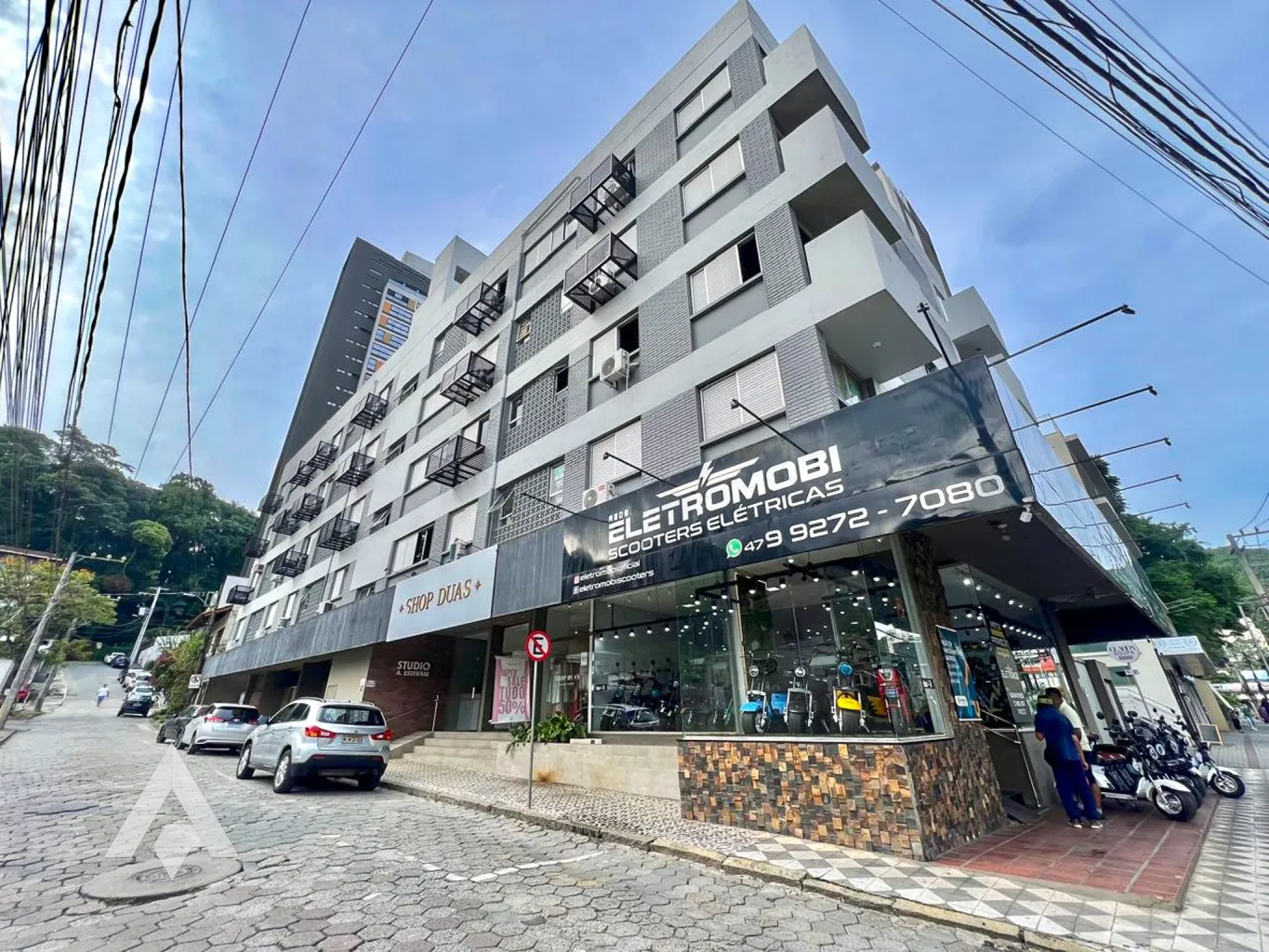 Apartamento de 1 dormitório para locação, por R$ 1.300,00 - Bairro Victor Konder - Blumenau/SC - foto 1