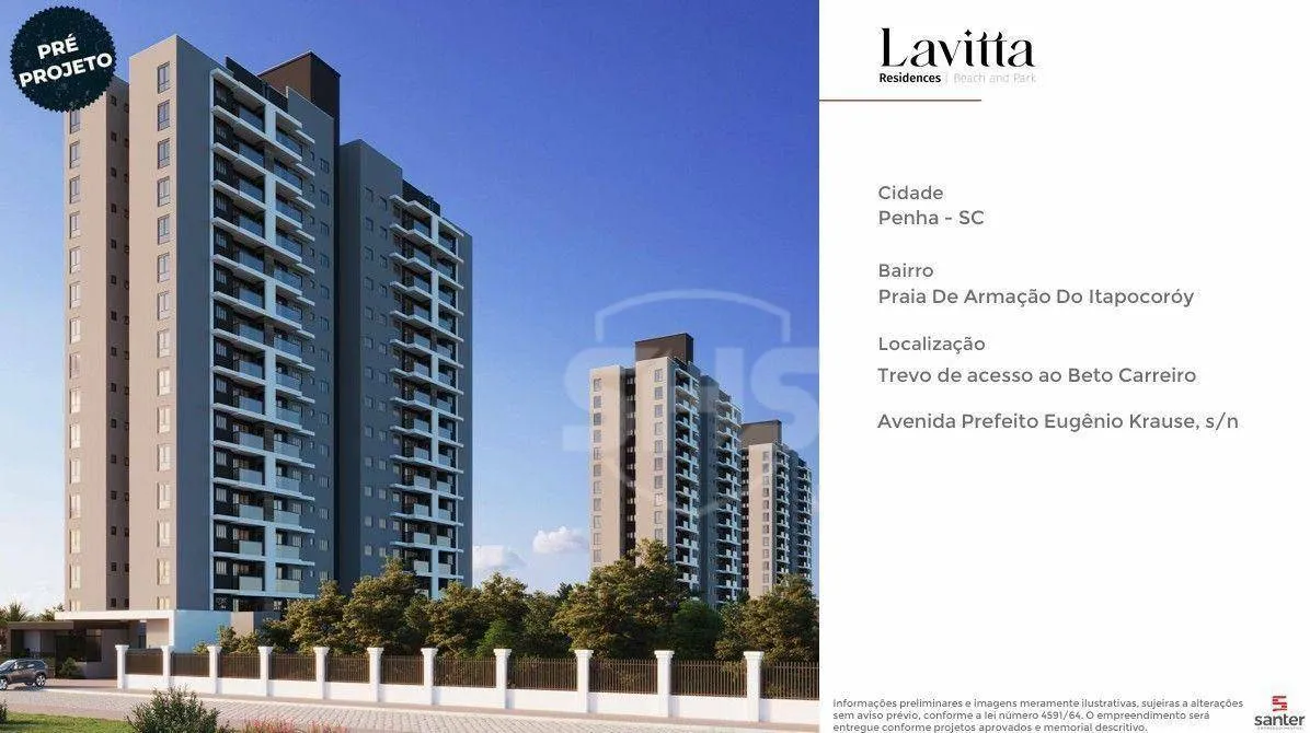 Apartamento com 3 dormitórios à venda, 75 m por R$ 1.150.000,00 - Praia de Armação do Itapocorói - Penha/SC — foto 2
