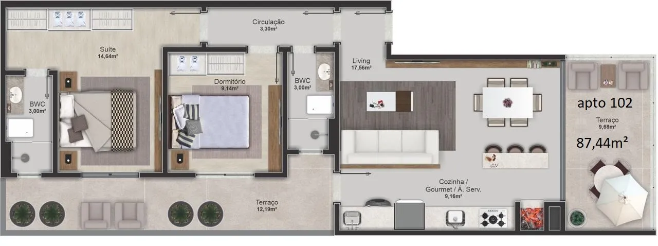 Apartamento para Venda em Balneário Camboriú, Nações — foto 4