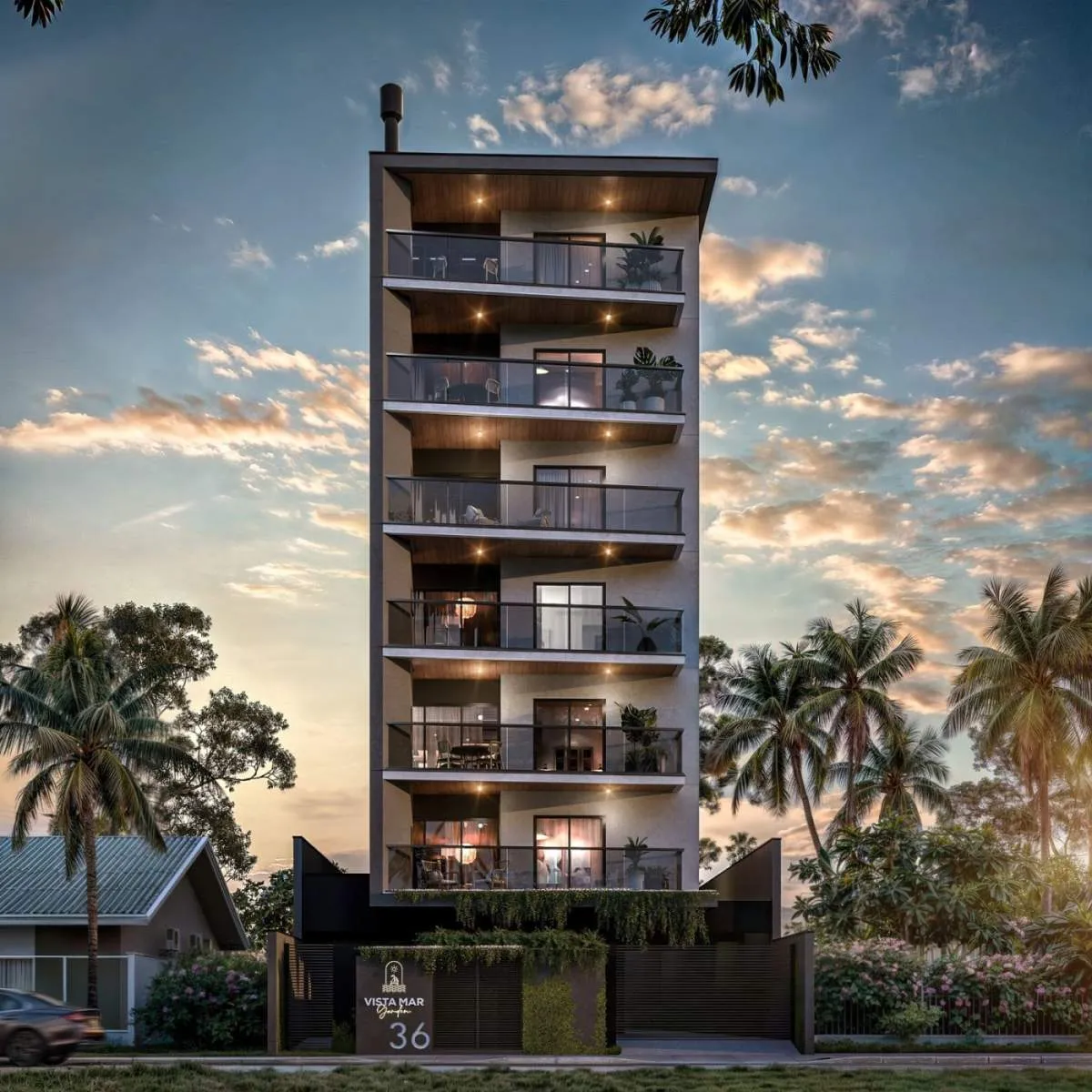 Apartamento para Venda em Navegantes, Centro, 2 dormitórios, 1 suíte, 1 banheiro, 1 vaga - foto 1