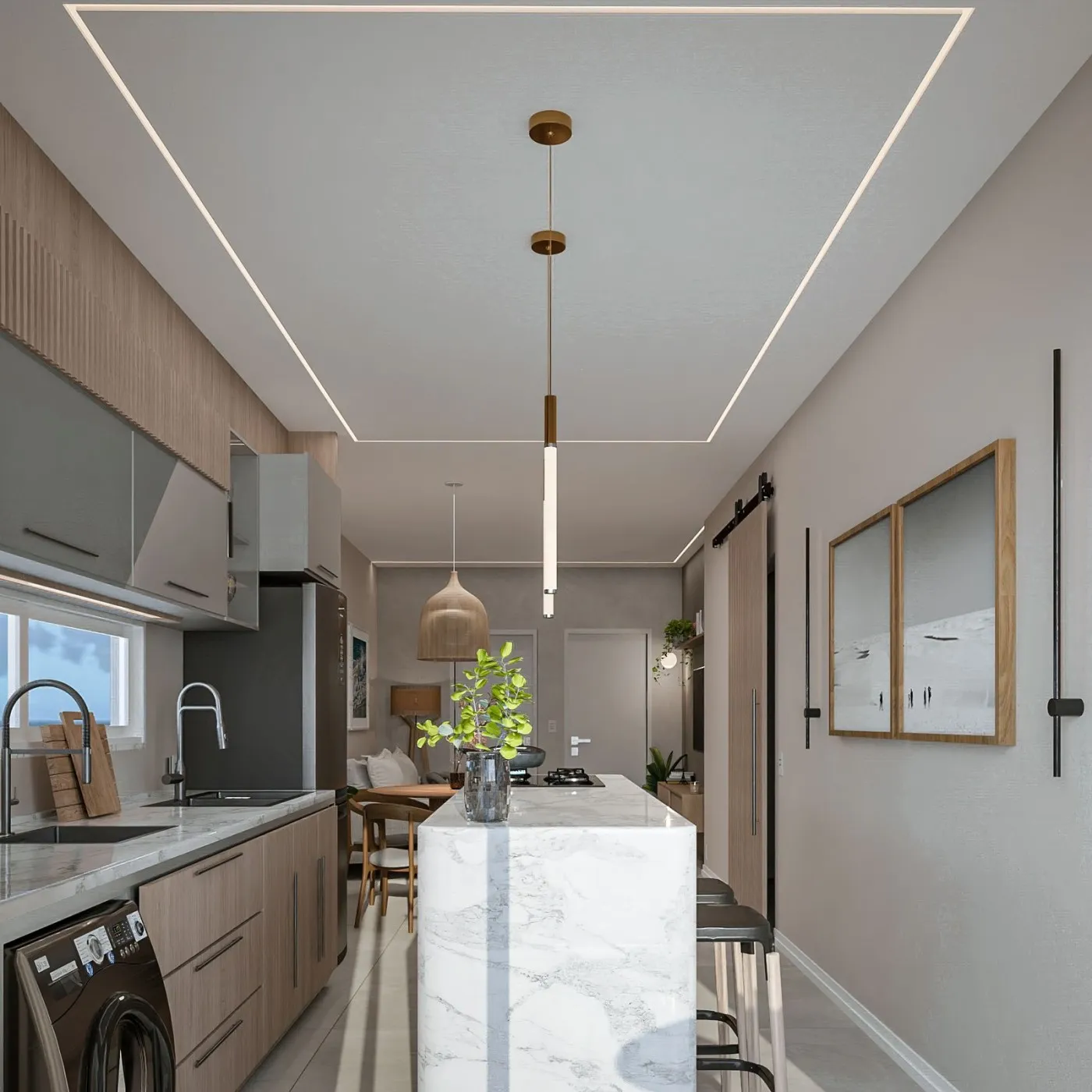 Apartamento para Venda em Navegantes, Centro, 2 dormitórios, 1 suíte, 1 banheiro, 1 vaga — foto 4