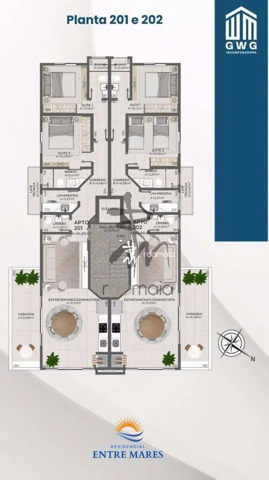 Apartamento com 2 dormitórios à venda, 82 m por R$ 927.278,00 - Canto Grande - Bombinhas/SC — foto 5