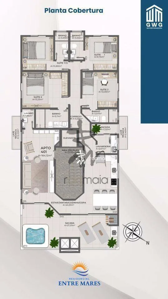 Apartamento com 2 dormitórios à venda, 82 m por R$ 927.278,00 - Canto Grande - Bombinhas/SC — foto 6