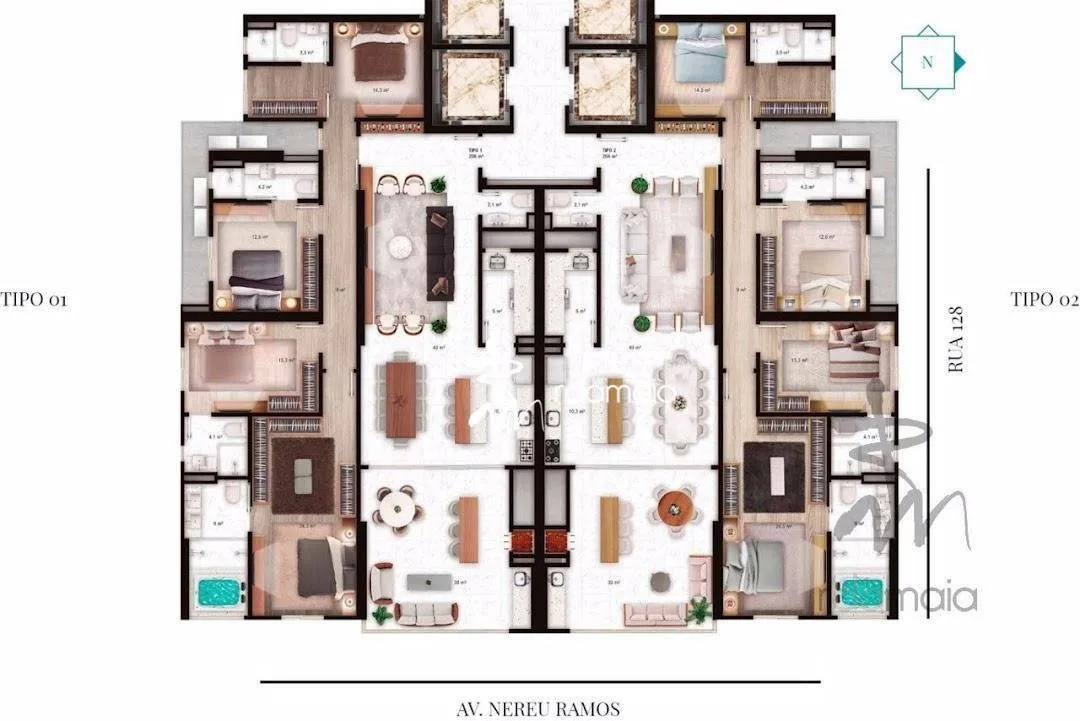 Apartamento Residencial à venda, Centro, Itapema - AP0011. — foto 7