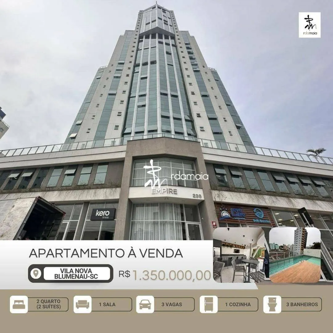 EMPIRE RESIDENCE CETOR BLUMENAU - #rdamaiavende Vista Panorâmica — foto 2