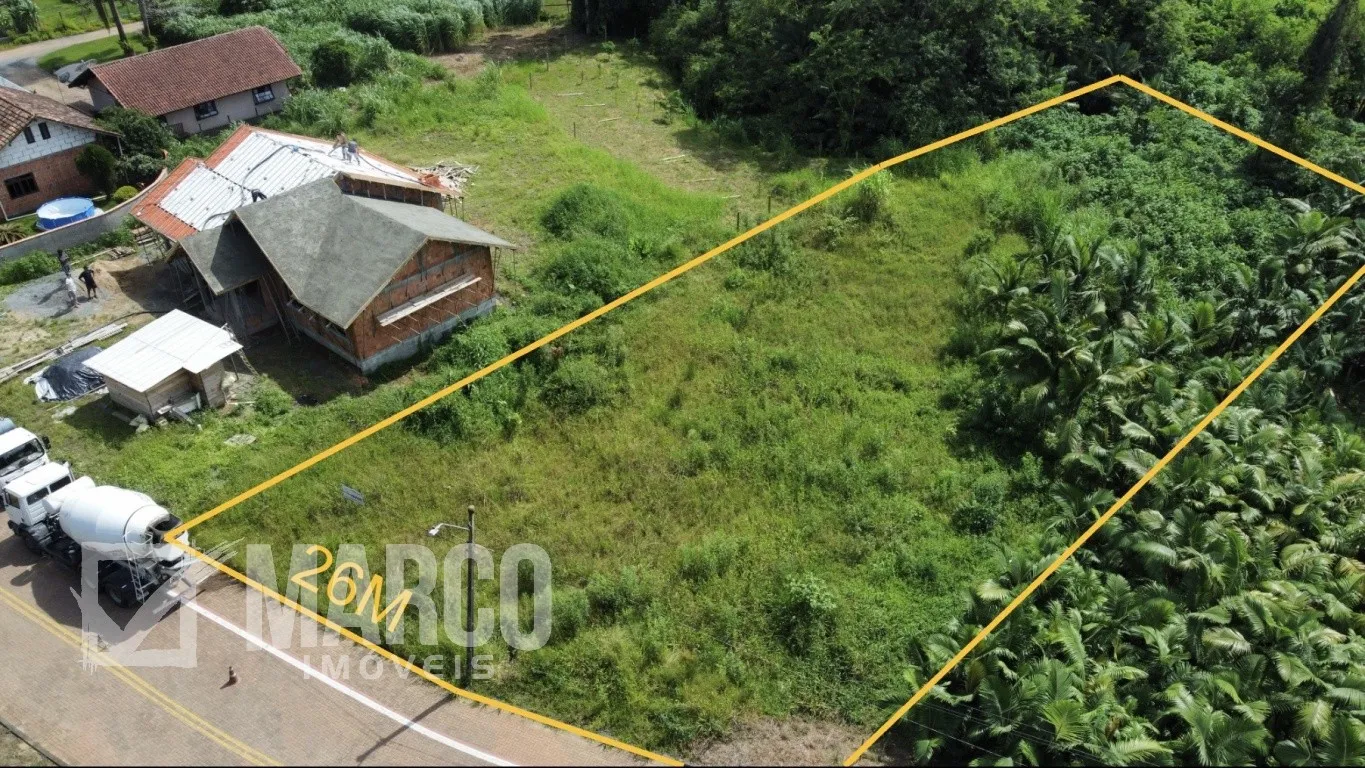 Terreno Plano com 1.652m na Rota do Enxaimel - Testo Alto | Pomerode - foto 1