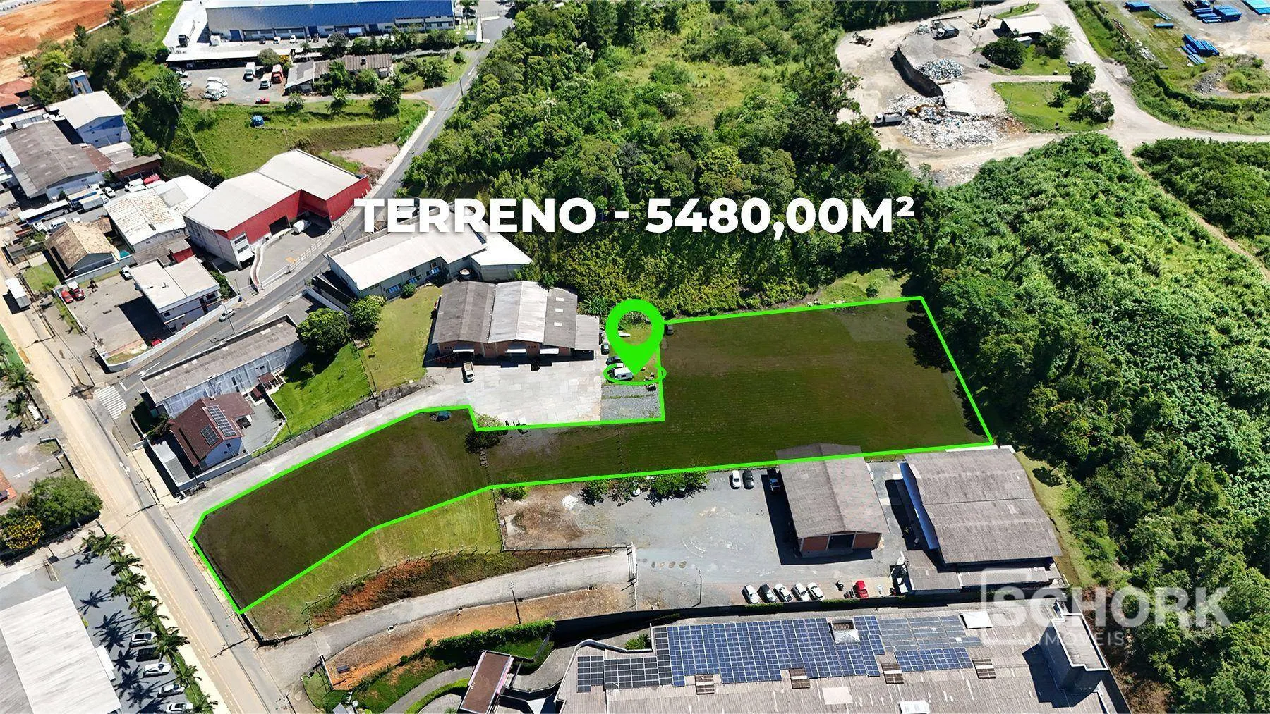 Terreno para alugar, 5480 m por R$ 16.440,00/mês - Salto do Norte - Blumenau/SC - foto 1