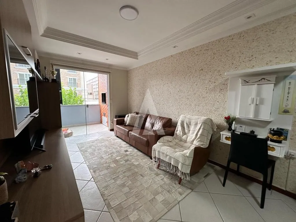 Apartamento com 1 suíte e 1 quarto à venda no bairro Saguaçu, em Joinville-SC, por R$ 468.000,00. — foto 2