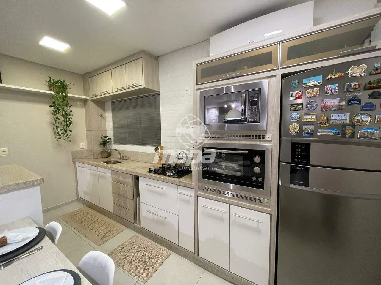 Apartamento em região central mobiliado em prédio com dois Apto. por andar — foto 7
