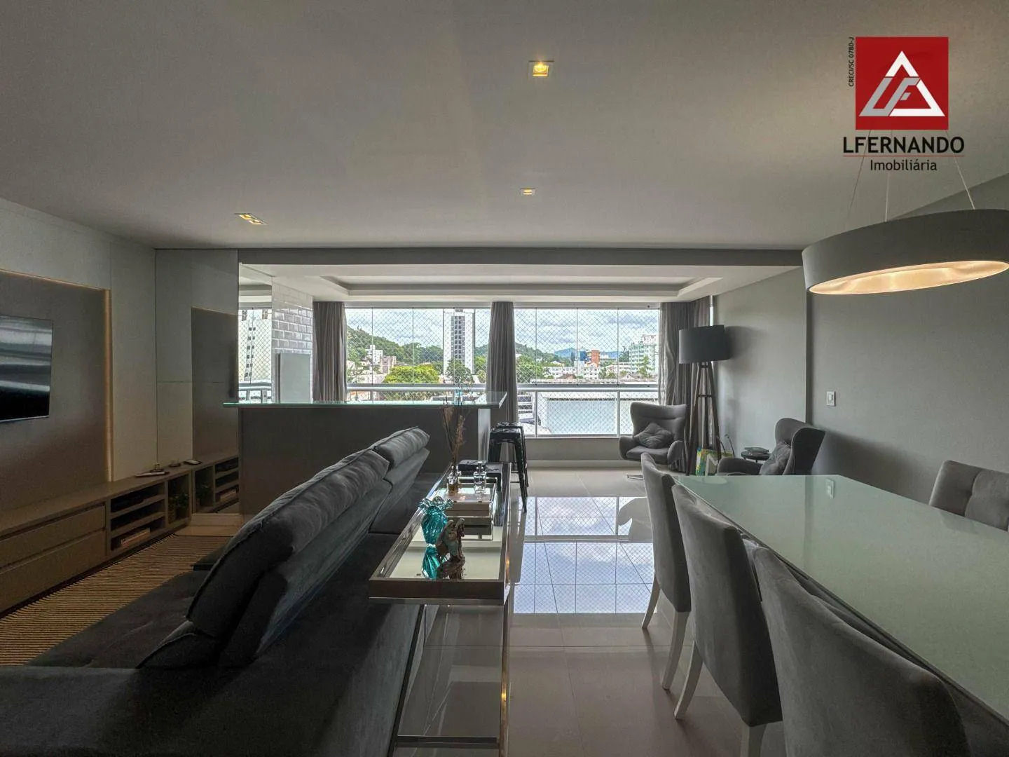 Apartamento mobiliado com 2 dormitórios, sendo 1 suíte à venda, 90 m por R$ 798.000 - Itoupava Seca - Blumenau/SC — foto 4
