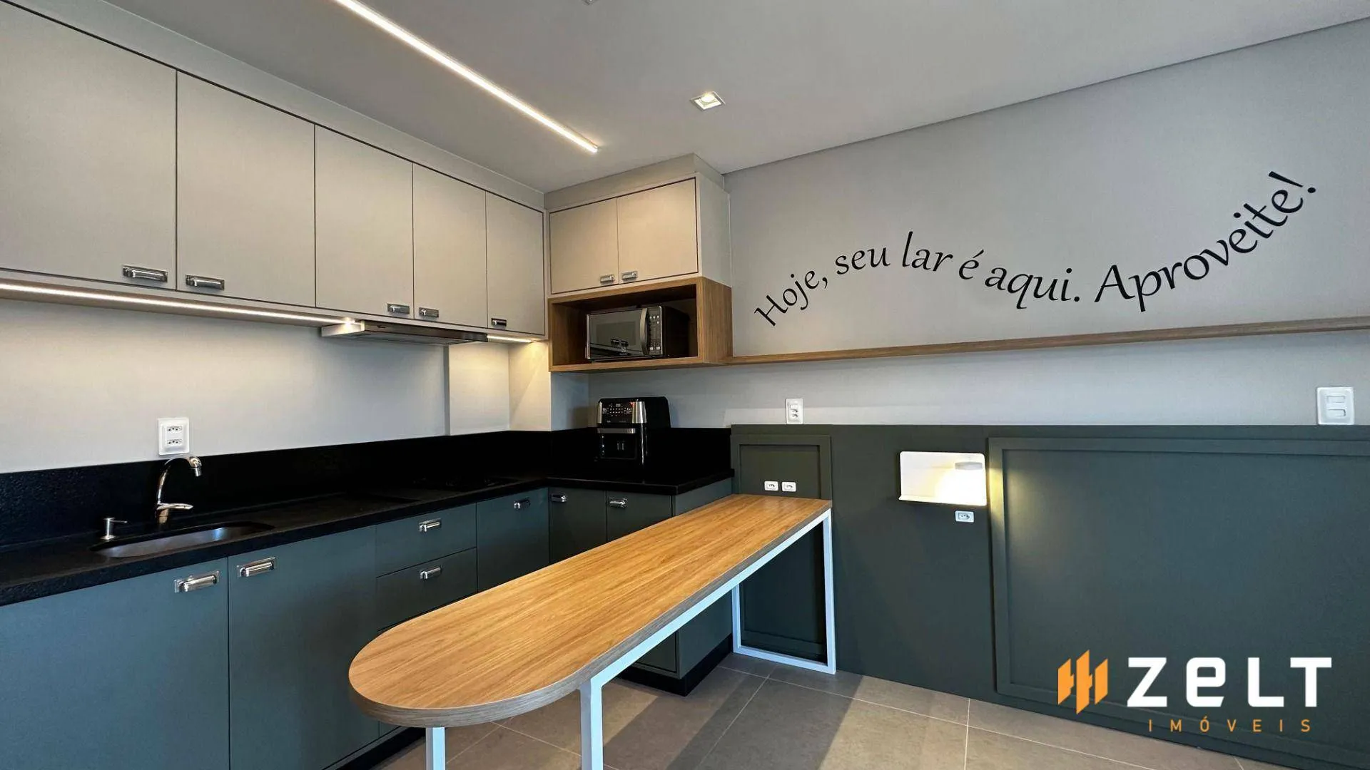 Apartamento com 1 dormitório para alugar, 27 m por R$ 2.500,00/mês - Velha - Blumenau/SC — foto 4