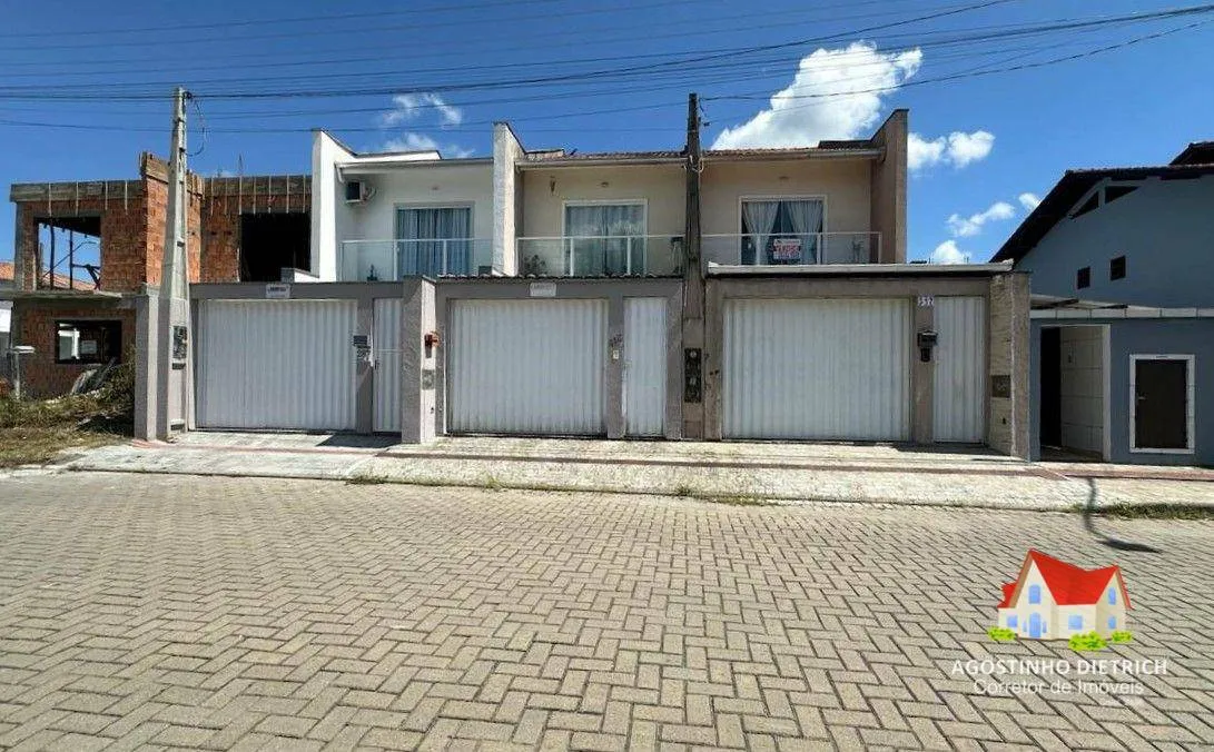 Sobrado Geminado C/88 m2 C/02 Suites + Moveis Planejados +Garagem C/Pergolado +Area C/Churrasqueira No Aventureiro! - foto 1