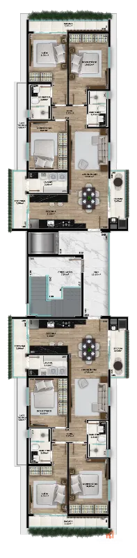 Apartamento com 3 quartos no Saguaçu em Joinville — foto 5