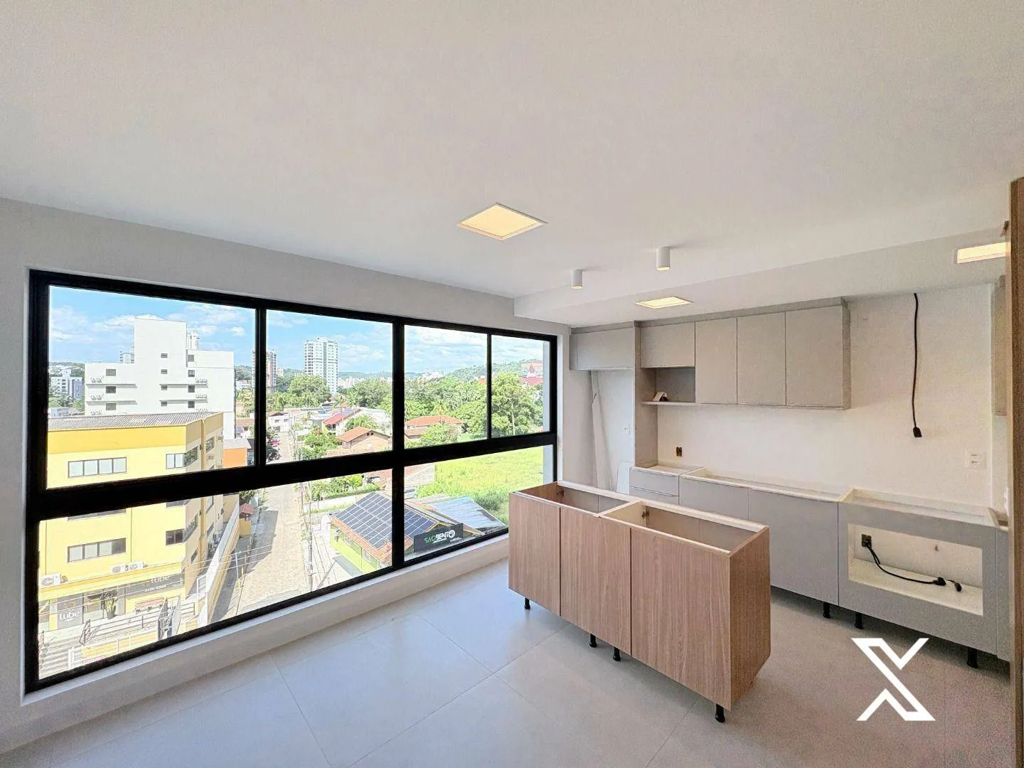 Apto Novo Semimobiliado com 2 dorm (1 suíte) para alugar, 61 m - Velha - Blumenau/SC — foto 3