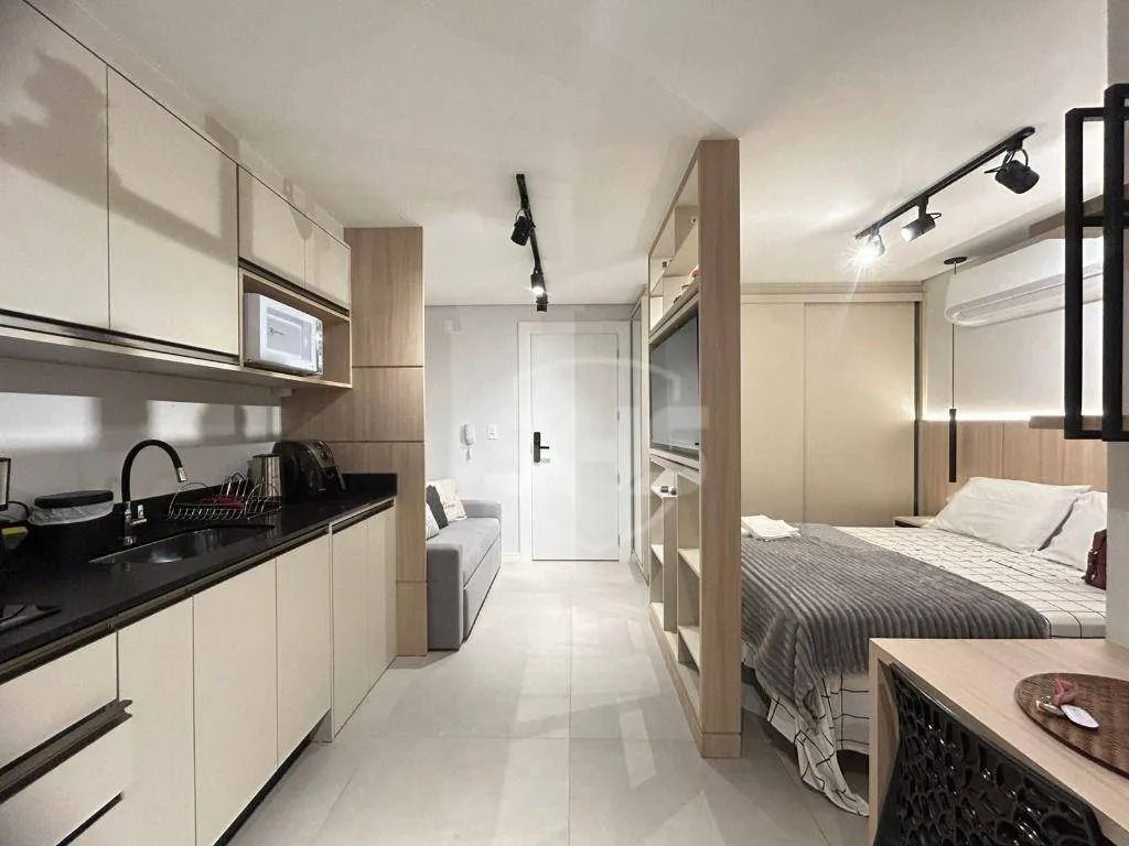 Apartamento com 1 dormitório para alugar, 27 m por R$ 3.070,18/mês - Centro (Blumenau) - Blumenau/SC — foto 7