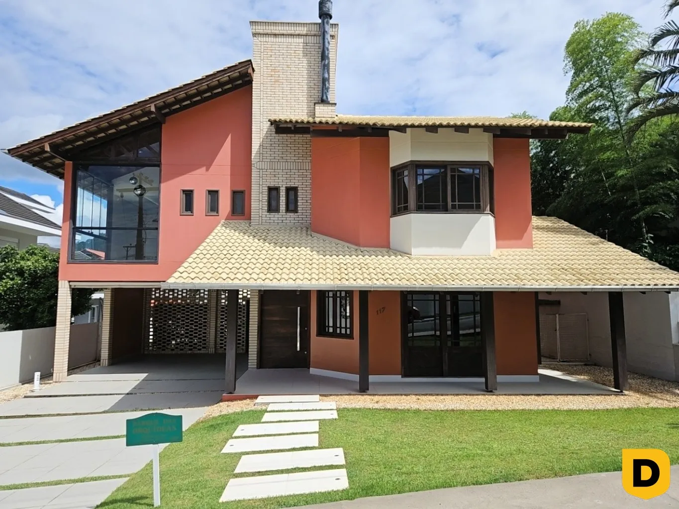 Casa de alto padrão no Parque das Orquídeas - 4 dormitórios, piscina e área gourmet completa — foto 2