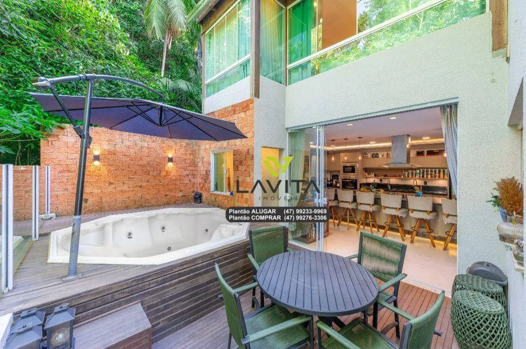 Condomínio fechado! Casa com 3 dormitórios (02 Suítes) para alugar, 180 m por R$ 9.500/mês - Vorstadt - Blumenau/SC — foto 3