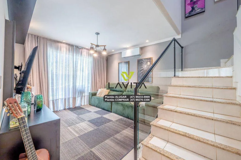 Condomínio fechado! Casa com 3 dormitórios (02 Suítes) para alugar, 180 m por R$ 9.500/mês - Vorstadt - Blumenau/SC — foto 7