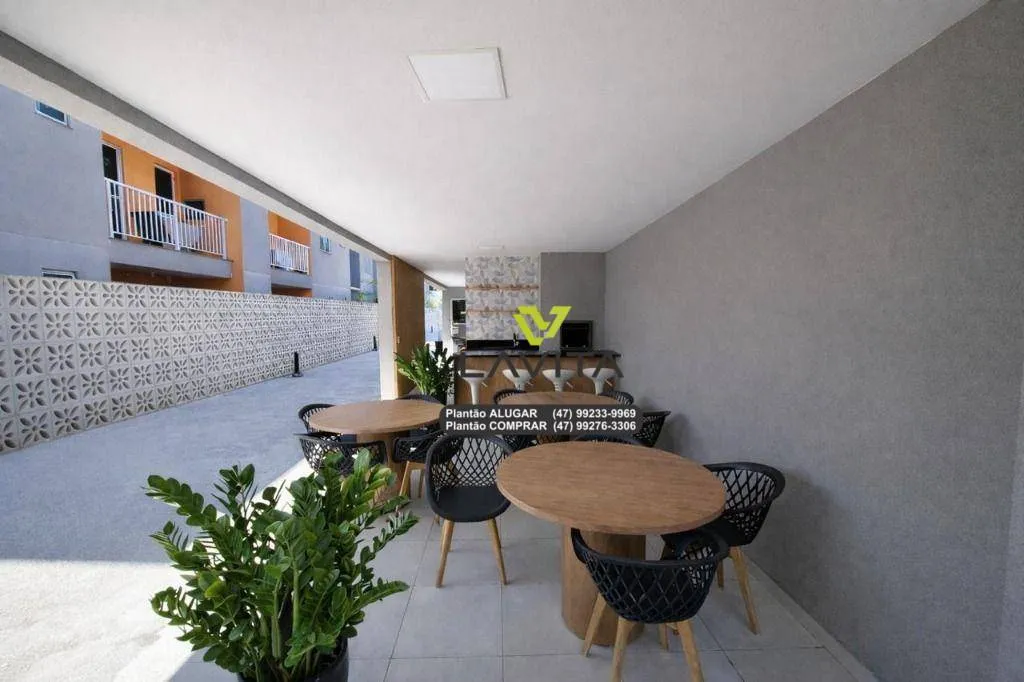 Apartamento com 2 dormitórios para alugar, 50 m por R$ 1.400/mês - Salto do Norte - Blumenau/SC — foto 3