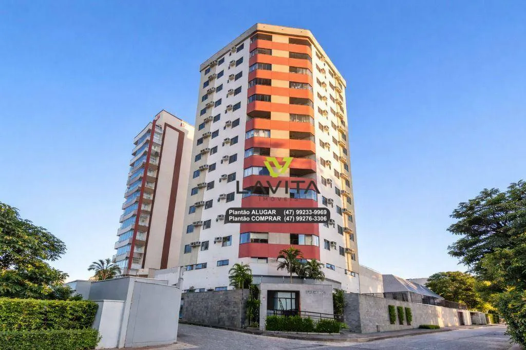 Apartamento com 3 dormitórios para alugar, 117 m por R$ 4.091,49/mês - Vila Nova - Blumenau/SC - foto 1