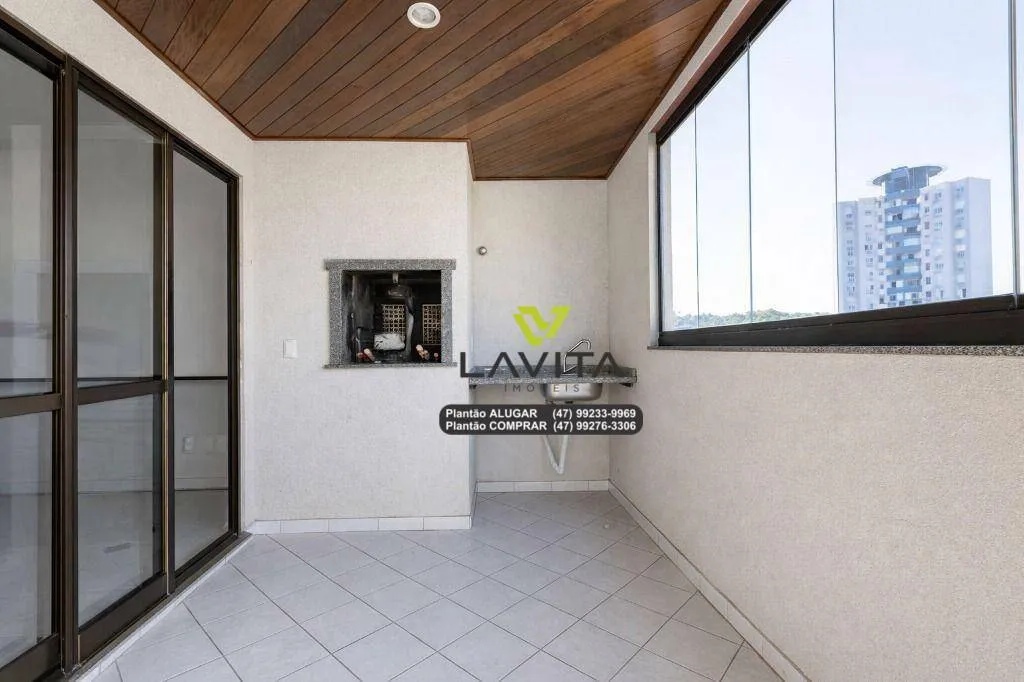 Apartamento com 3 dormitórios para alugar, 117 m por R$ 4.091,49/mês - Vila Nova - Blumenau/SC — foto 7