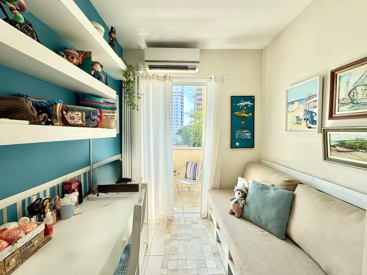 Apartamento com sacada e churrasqueira a 200m do Parque Ramiro - foto 1