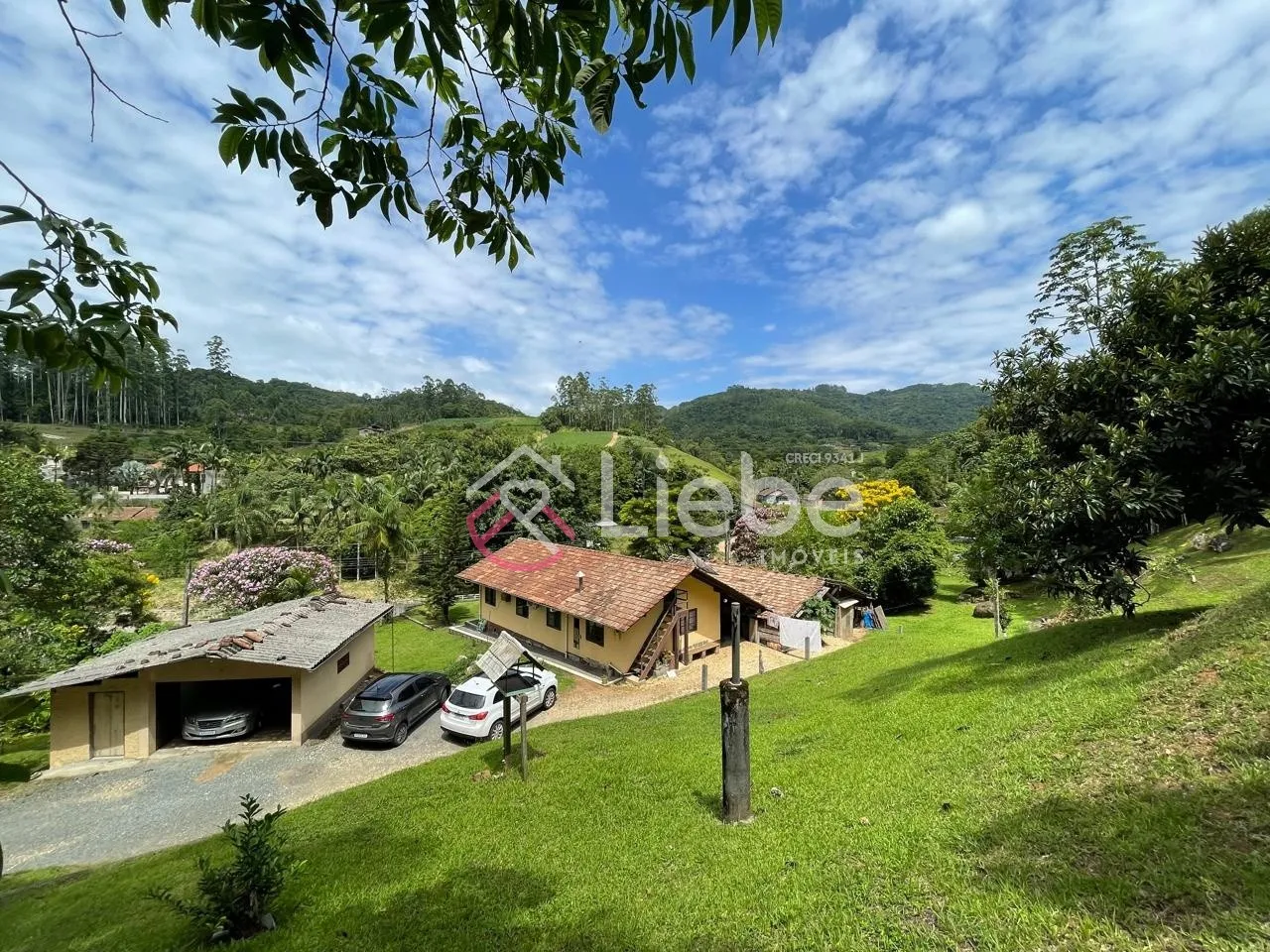 Excelente imóvel no Bairro Ribeirão Souto na cidade de Pomerode com 130,00m de área construída num terreno com 28.392,13m. — foto 3