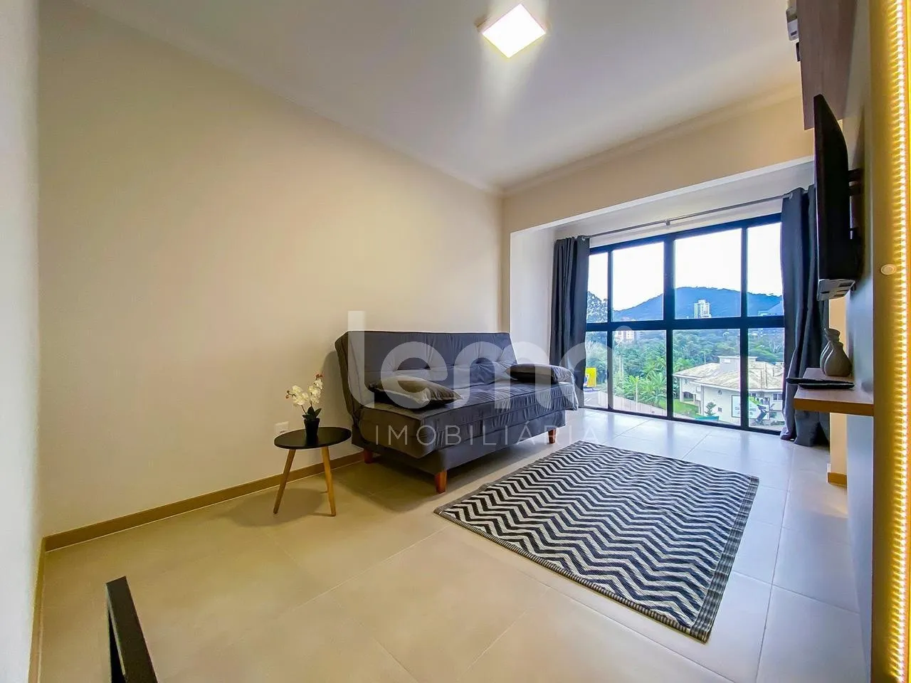 Apartamento de um dormitório no Residencial Unique, Centro de Blumenau/SC! — foto 2