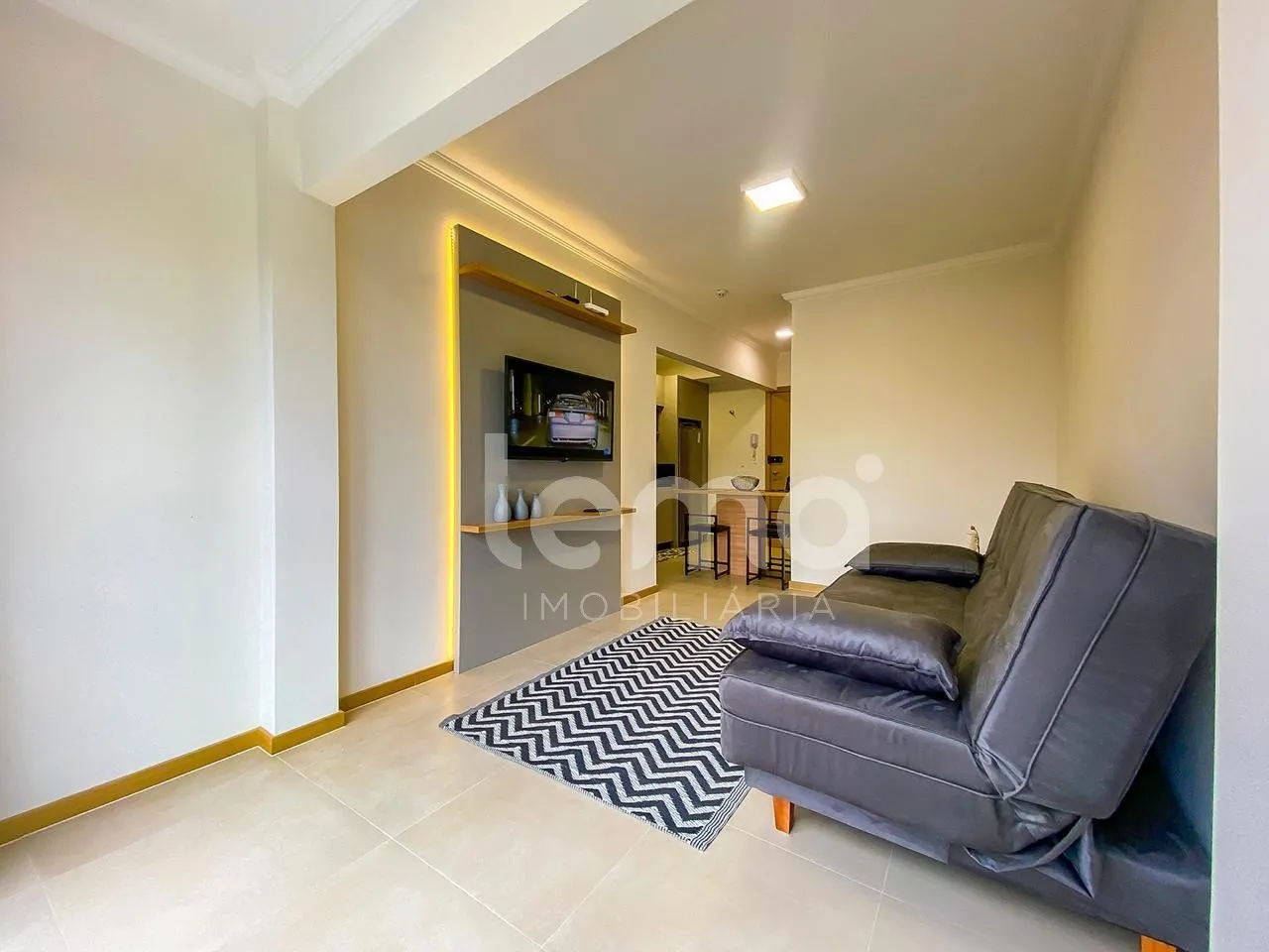 Apartamento de um dormitório no Residencial Unique, Centro de Blumenau/SC! — foto 3
