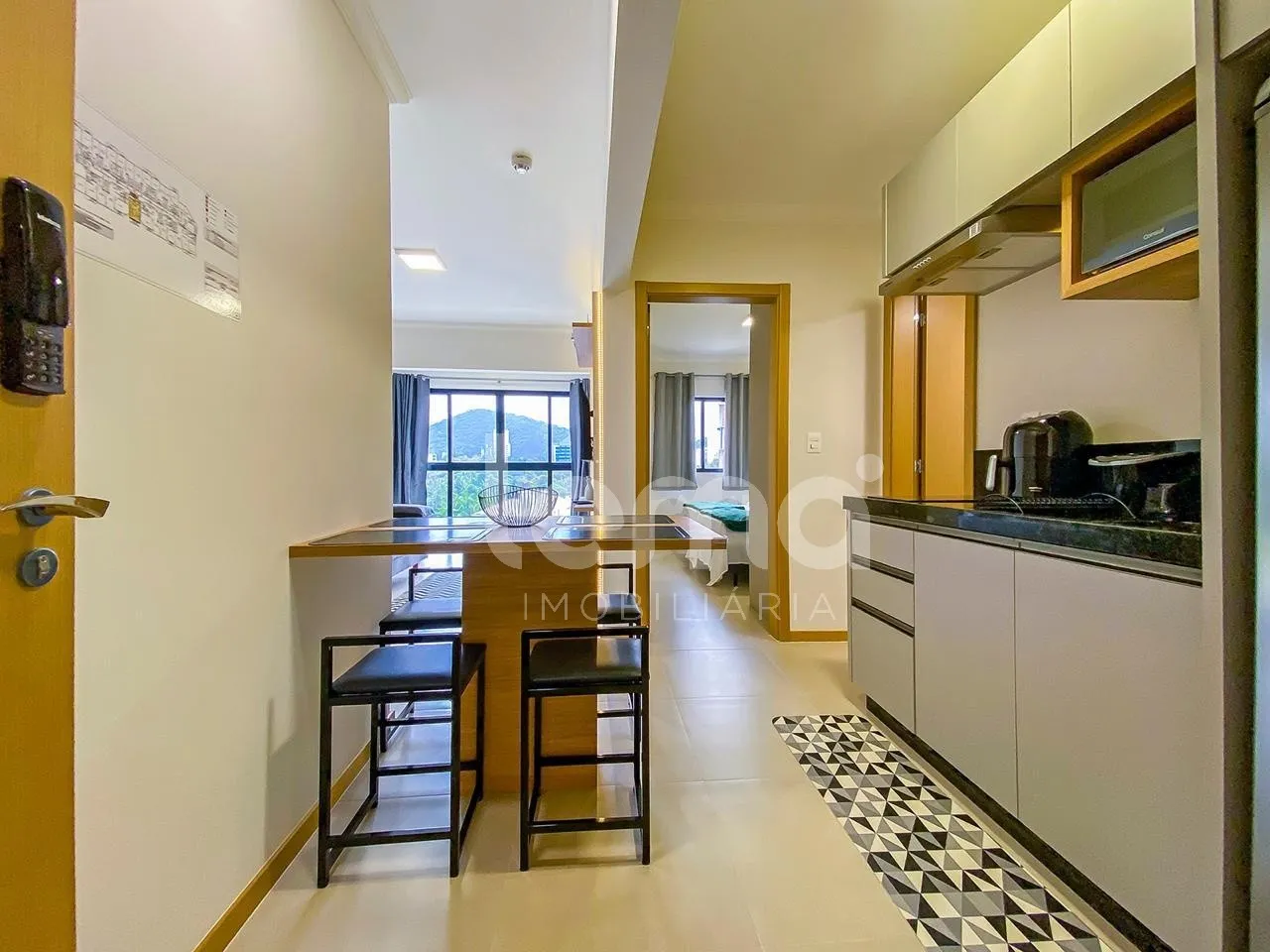 Apartamento de um dormitório no Residencial Unique, Centro de Blumenau/SC! — foto 4