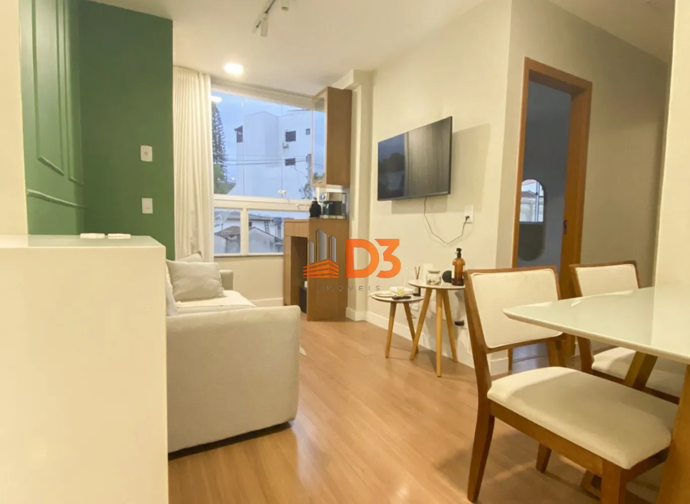 Apartamento semi mobiliado para alugar - Água Verde - foto 1