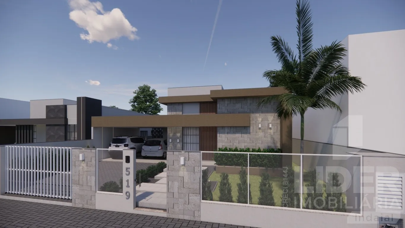 Casa com 181,68m de área construída no bairro Estados em Indaial — foto 2