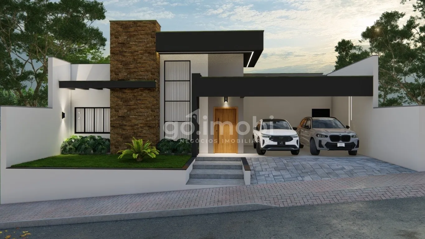 Casa moderna em fase de construção, à poucos metros do centro. - foto 1