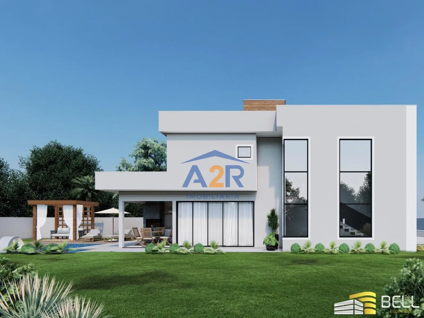 Casa de Alto Padrão com Design Contemporâneo e Lazer Completo — foto 4