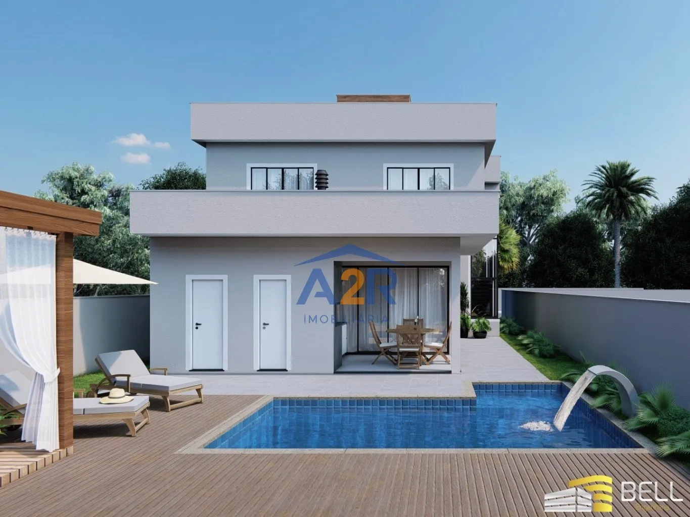 Casa de Alto Padrão com Design Contemporâneo e Lazer Completo — foto 5