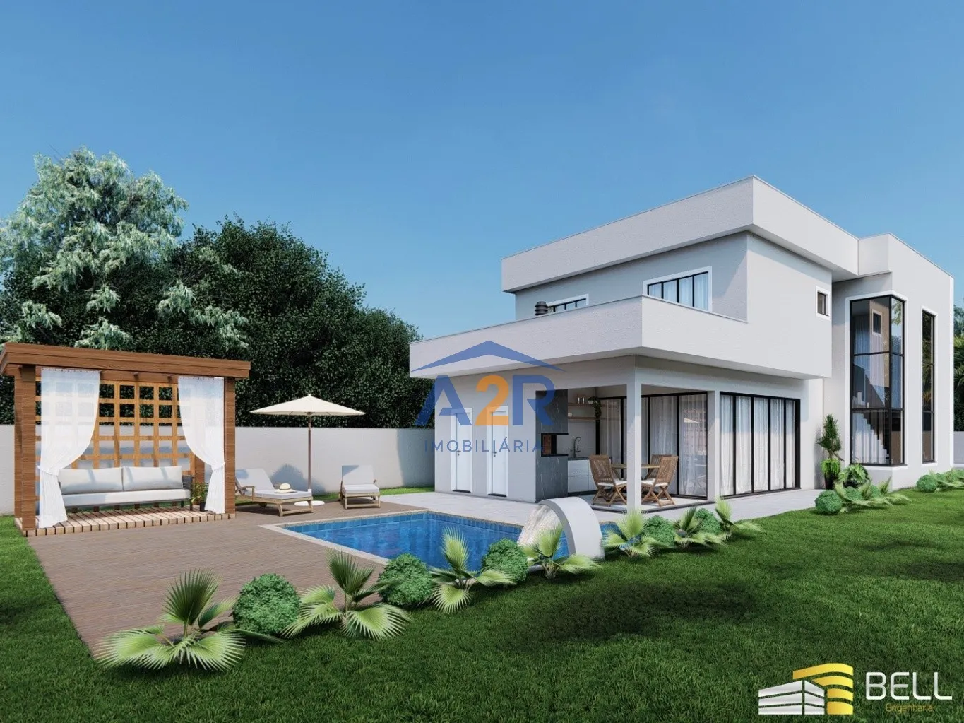 Casa de Alto Padrão com Design Contemporâneo e Lazer Completo — foto 6