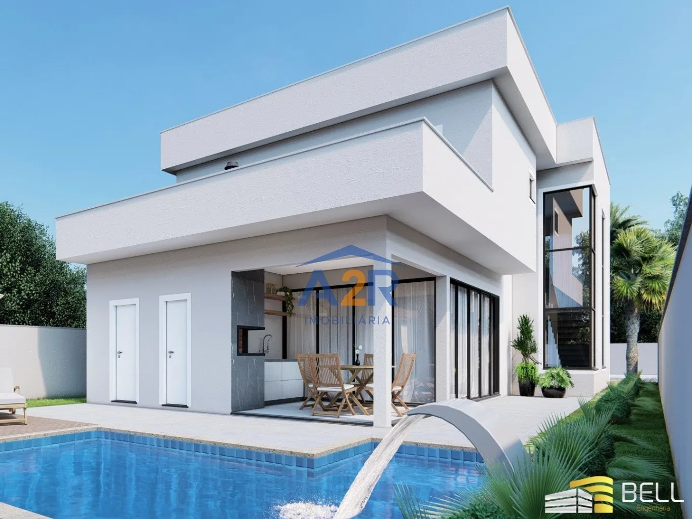 Casa de Alto Padrão com Design Contemporâneo e Lazer Completo — foto 7