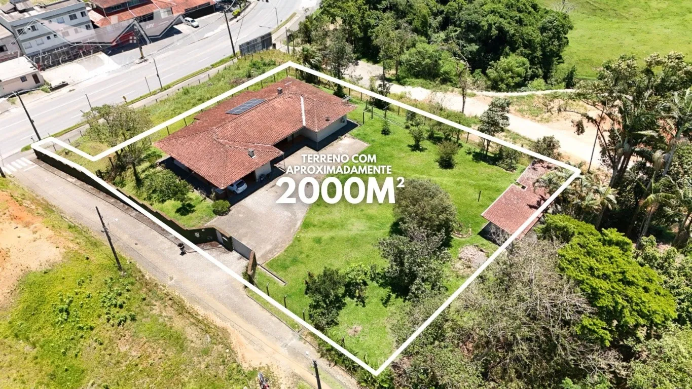 Terreno com Alto Potencial Construtivo + Casa no Bairro Salto Weissbach - Blumenau/SC Ref. 1605 — foto 3