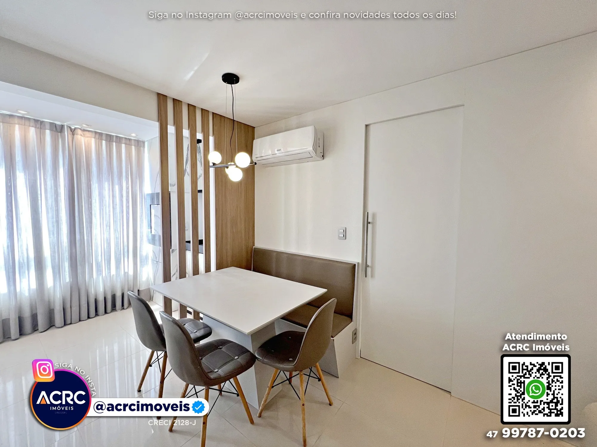 ACRC Imóveis - AP10085 - Apartamento para Locação no Bairro Itoupava Seca em Blumenau — foto 2