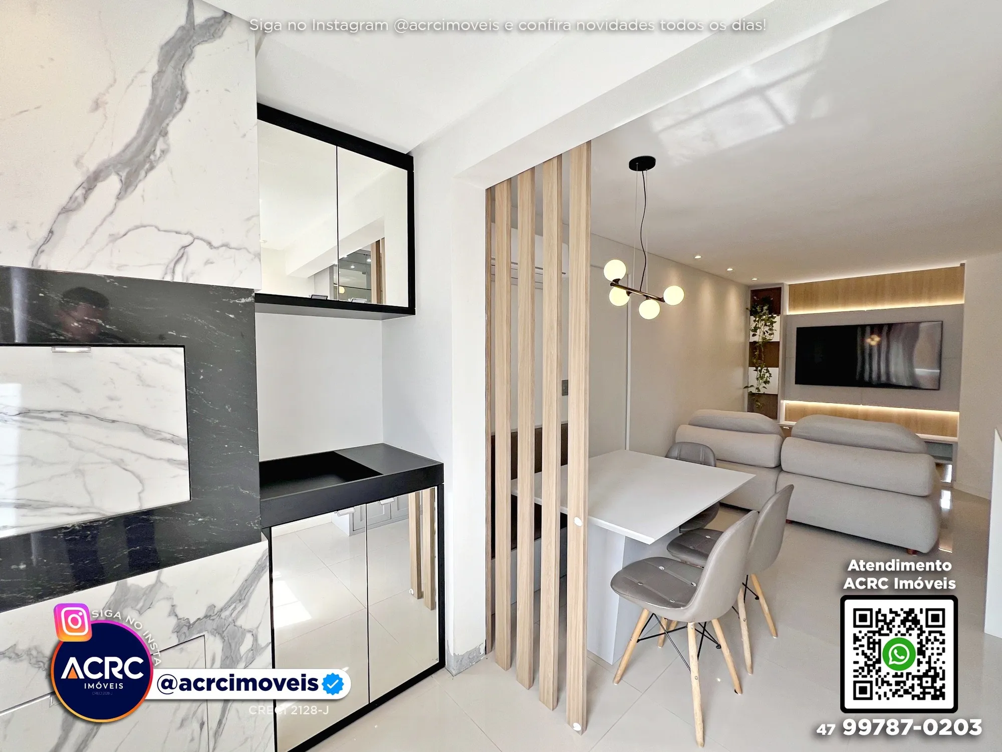 ACRC Imóveis - AP10085 - Apartamento para Locação no Bairro Itoupava Seca em Blumenau — foto 3