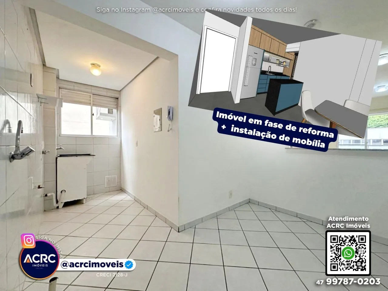 ACRC Imóveis - AP10082 - Apartamento para Locação no Bairro Victor Konder — foto 5