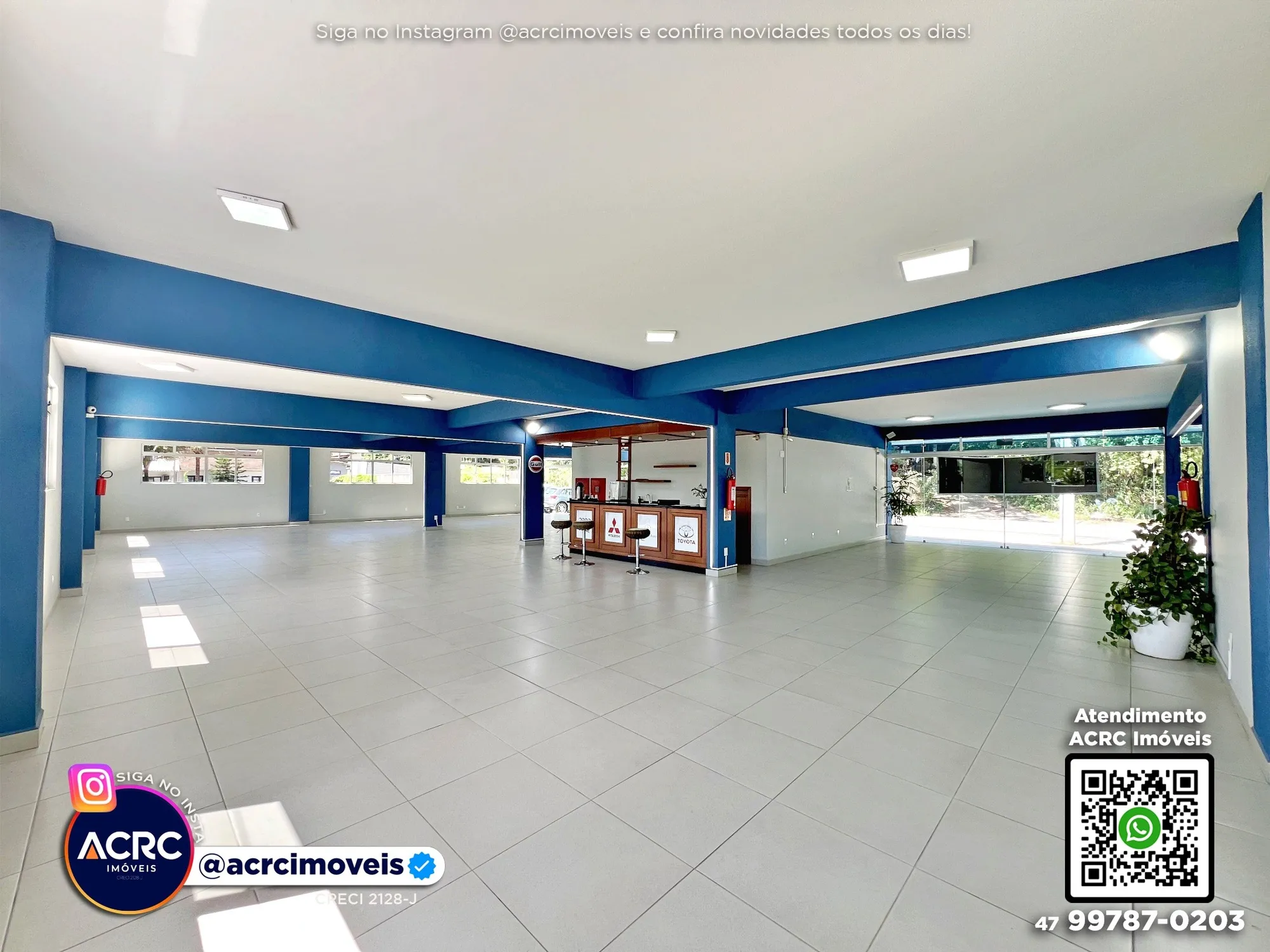 ACRC Imóveis - LJ00526 - Loja para Locação no Bairro Vorstadt em Blumenau - foto 1