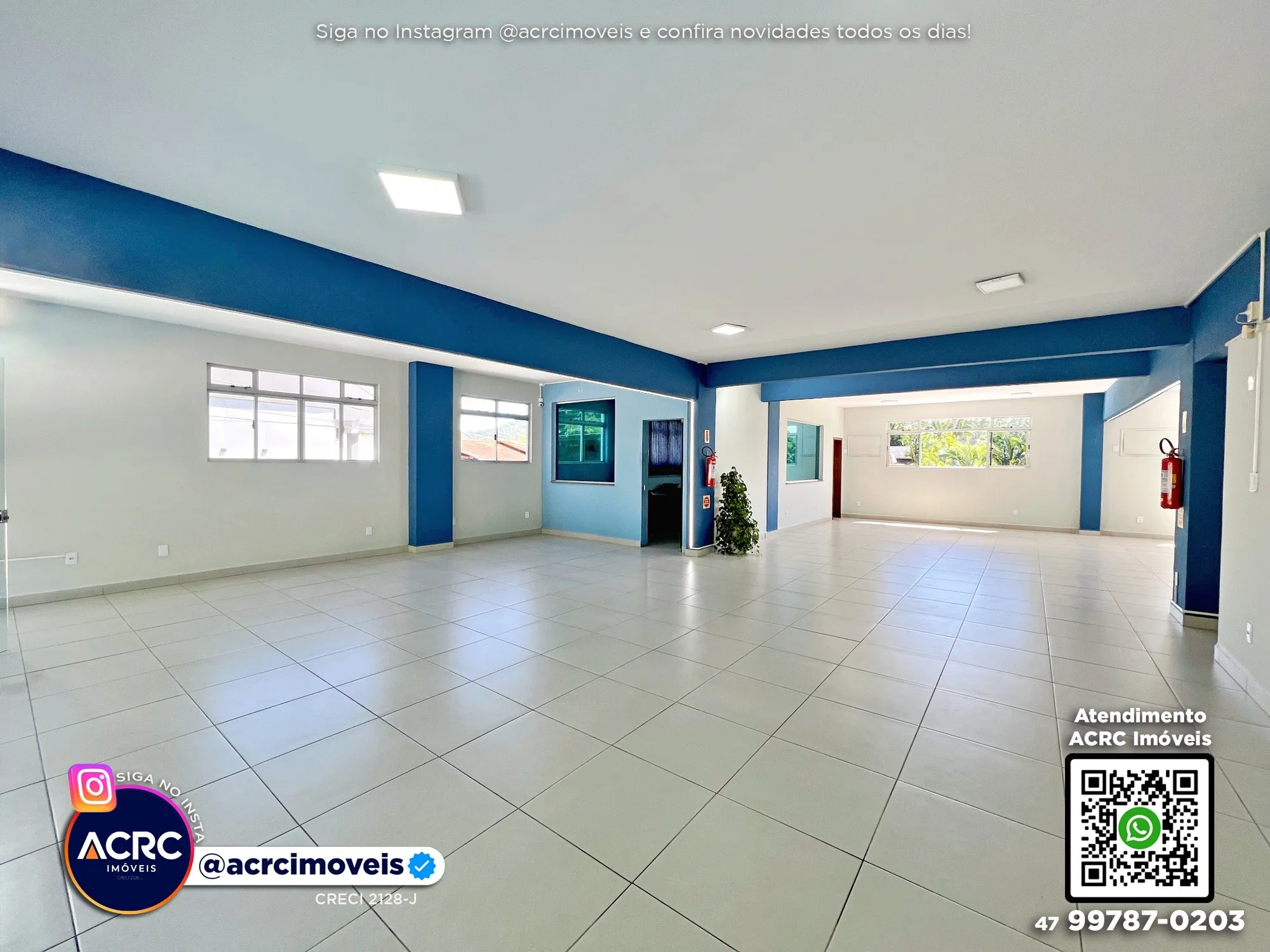 ACRC Imóveis - LJ00526 - Loja para Locação no Bairro Vorstadt em Blumenau — foto 4