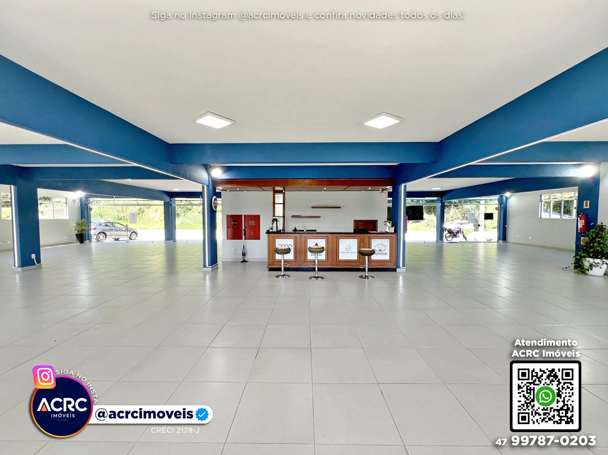 ACRC Imóveis - LJ00526 - Loja para Locação no Bairro Vorstadt em Blumenau — foto 5