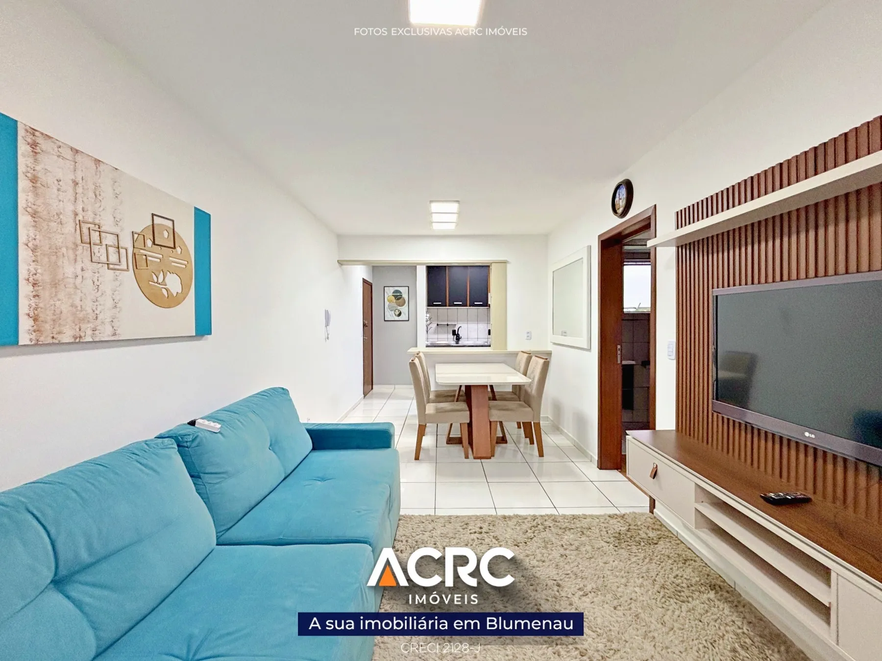 ACRC Imóveis - AP10075 - Apartamento para Locação no Bairro Victor Konder em Blumenau — foto 3