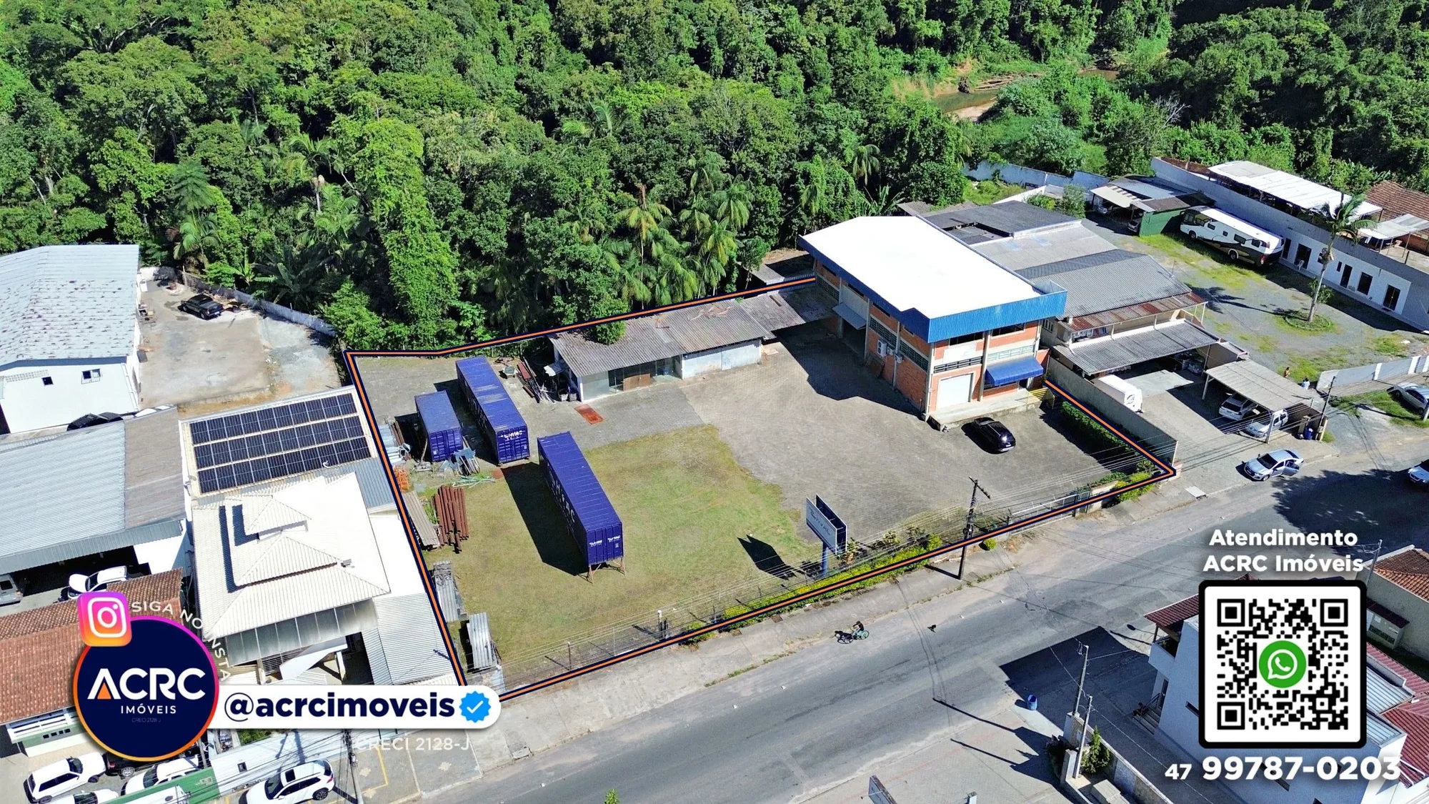 ACRC Imóveis - GL00427 - Galpão Comercial a Venda no Bairro Itoupava Norte em Blumenau - foto 1