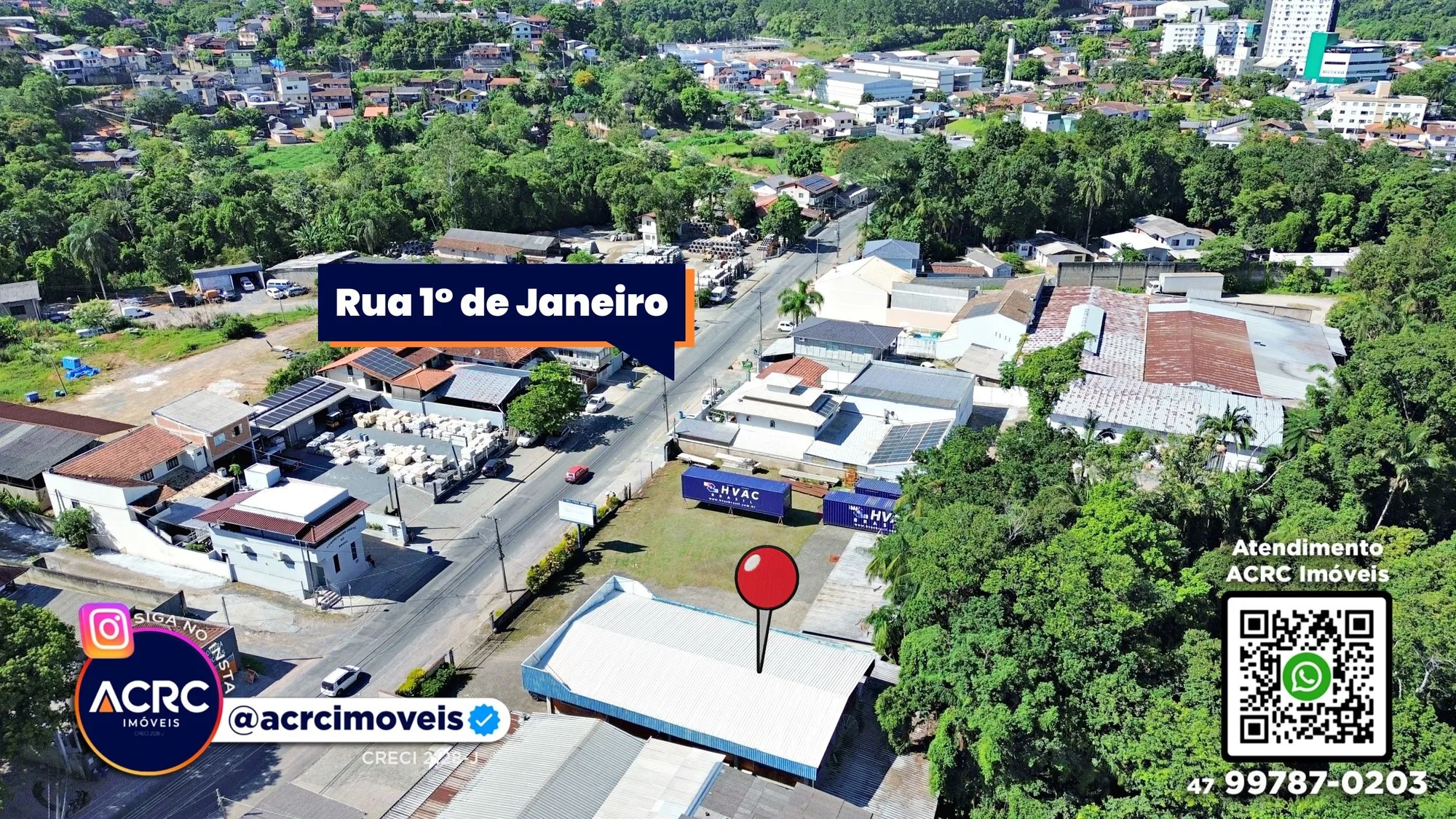 ACRC Imóveis - GL00427 - Galpão Comercial a Venda no Bairro Itoupava Norte em Blumenau — foto 2