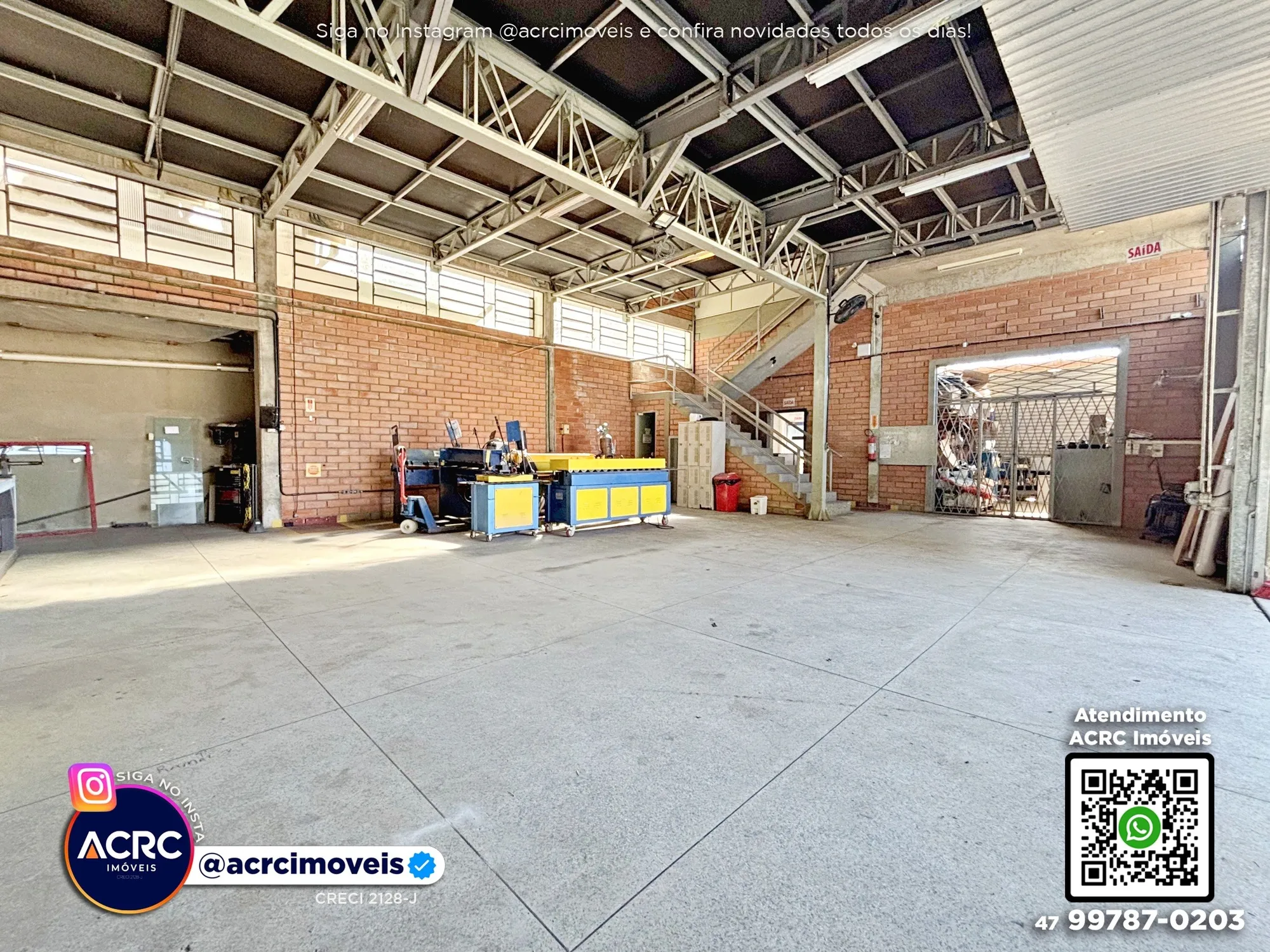 ACRC Imóveis - GL00427 - Galpão Comercial a Venda no Bairro Itoupava Norte em Blumenau — foto 3