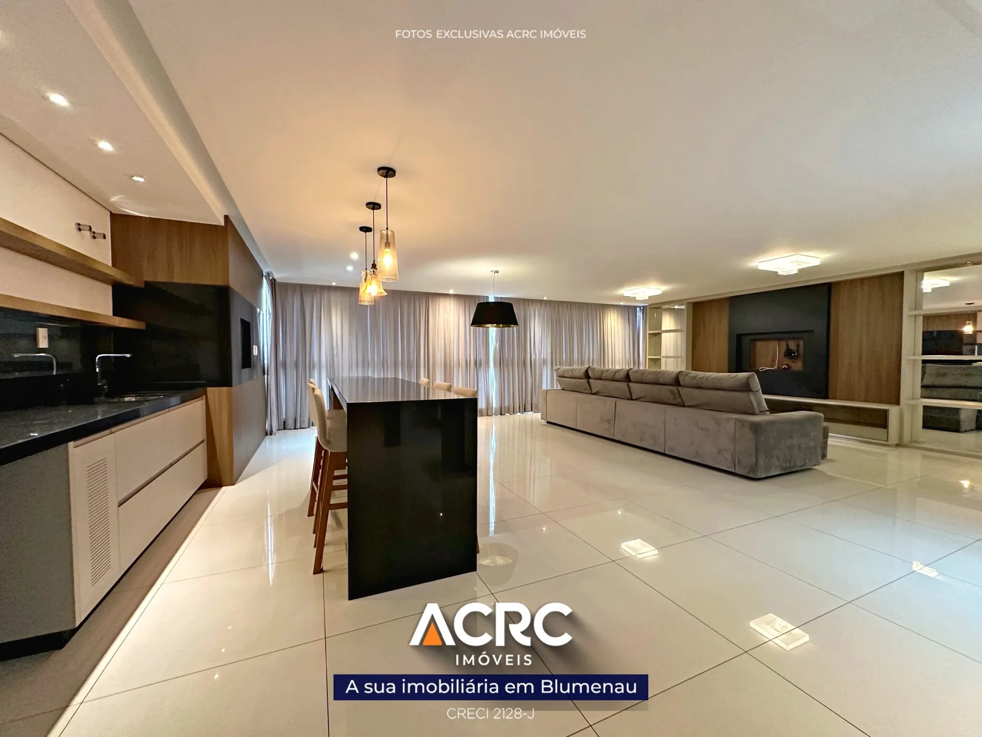 ACRC Imóveis - AP10071 - Apartamento para Locação no Bairro Vorstadt em Blumenau — foto 2